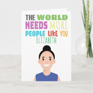 Personalised Avatar Card