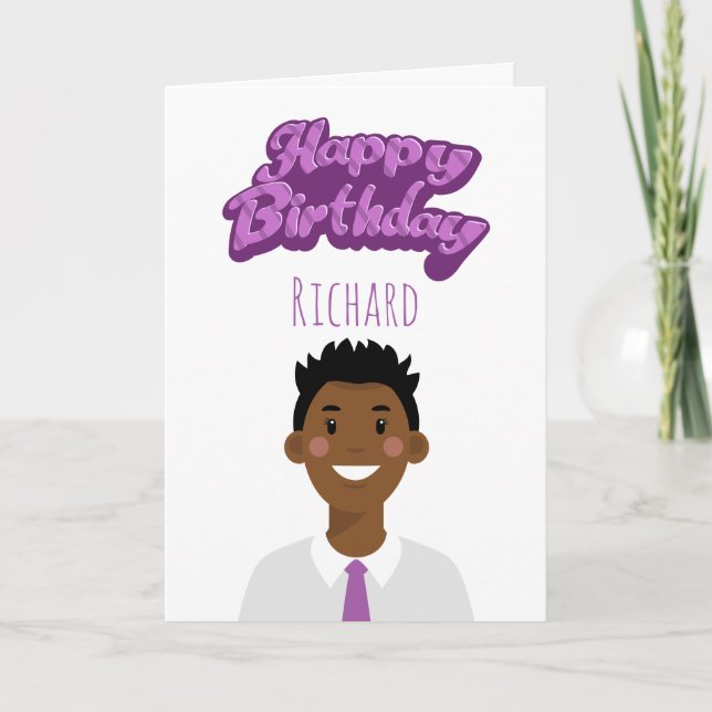 Personalised Avatar Card (Front)