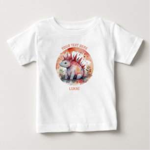 Personalised baby Dinosaur Tee