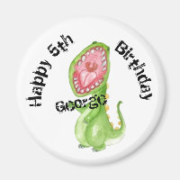 Personalised Badge - Happy (5th) Birthday