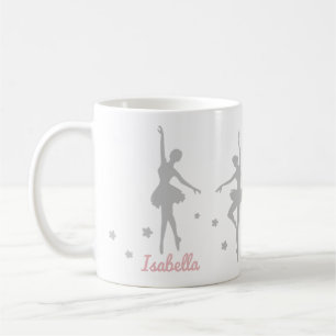 Personalised Ballerina Dancer Gift Mug