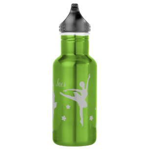 Personalised Ballerina Water Bottle   Recital Gift