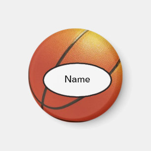 personalised basketball magnet