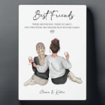 Personalised Best Friend Print, Best Friend Gift Plaque<br><div class="desc">Introducing our "Personalised Best Friend Print" – the perfect way to celebrate your cherished friendship and express your appreciation for your best friend. This Best Friend Gift Plaque is a unique and thoughtful way to commemorate the special bond you share with your best friend. It can be personalized with your...</div>