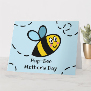 Personalised Busy Bumblebee Mother's Day Card