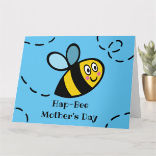 Personalised Busy Bumblebee Mother's Day Card