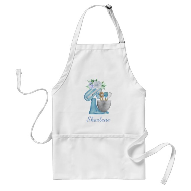 Personalised cake stand mixer apron  (Front)