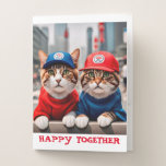 Personalised Cats Pocket Folder<br><div class="desc">Unique gifts for all occasions!

Personalised “Happy Together” Cute Cats Pocket Folder created as a unique memorable gifts for birthdays,  wedding,  anniversary or simply a reward to yourself or your love one!</div>