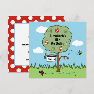 Personalised Celebration Tree Kid's Birthday Party