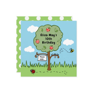 Personalised Celebration Tree Kid's Birthday Party