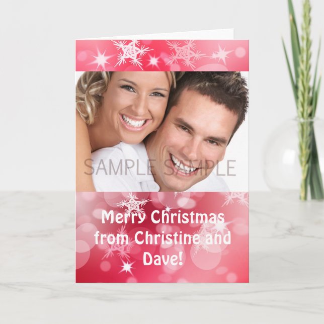 Personalised Christmas card (Front)