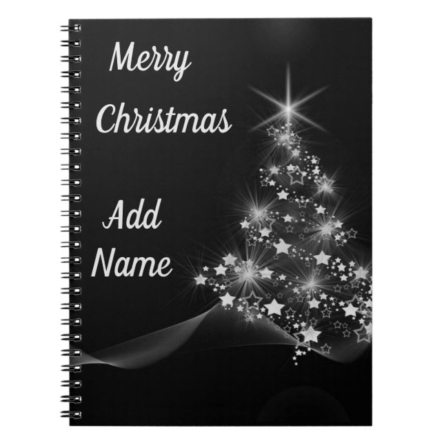 Personalised Christmas notebook (Front)