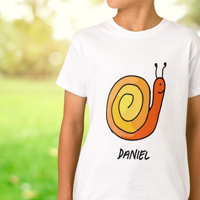 Personalised Cool Snail T-Shirt (Creator Uploaded)