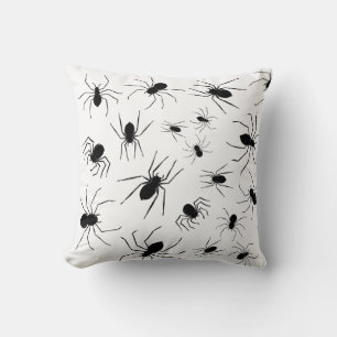Personalised Creepy Spiders Halloween Cushion