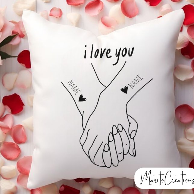 personalised cushion to give as a valentine's day  (Creator Uploaded)