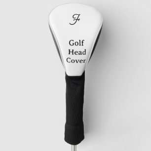 Personalised custom simple Golf Head Cover