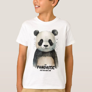Personalised Cute Panda t-shirt