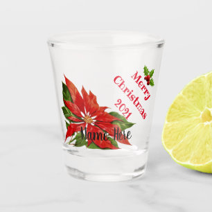 Personalised Design Christmas Shot Glass