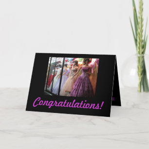 Personalised engagement card