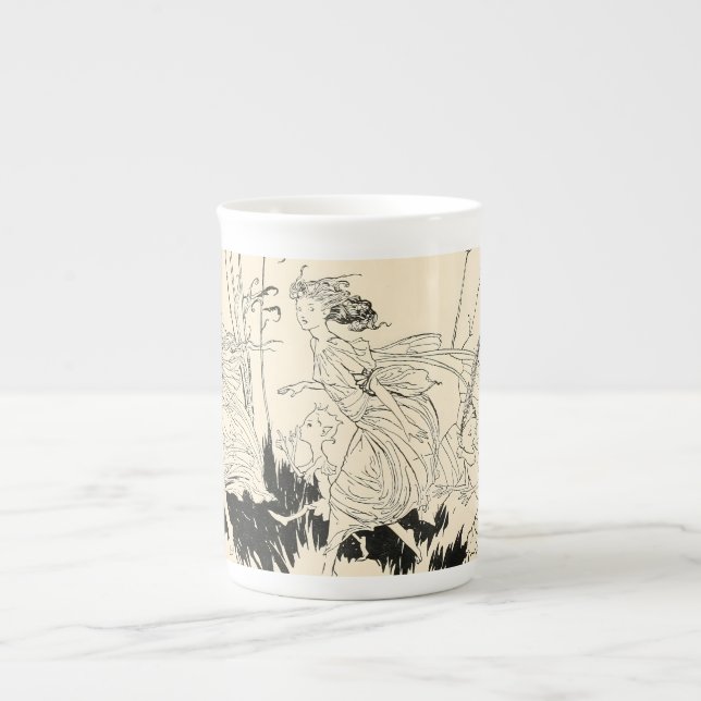 Personalised Fairies Peter Pan Kensington Mug (Front)
