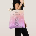 Personalised Fairy Wedding Flower Girl Tote Bag<br><div class="desc">Pretty Personalised Fairy Wedding design Flower Girl Tote.</div>