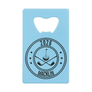 Personalised Father's Day Gifts Credit Card Bottle Opener