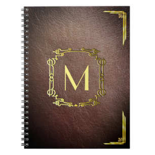 Personalised Faux Leather Look Notebook