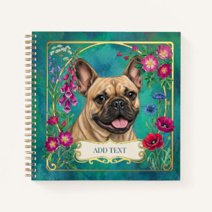 Personalised Fawn French Bulldog Notebook