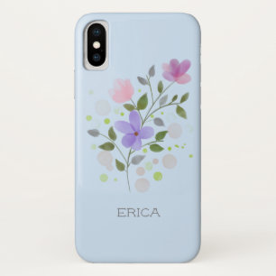 Personalised Floral Design Phone Case