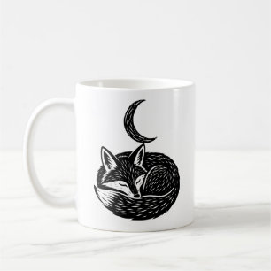 Personalised Fox & Moon Mug