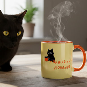 Personalised Funny Cat Gift for Her Him Coffee Mug