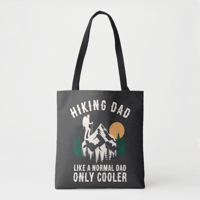 Personalised Funny Hiking Dad Only Cooler Tote Bag (Front)
