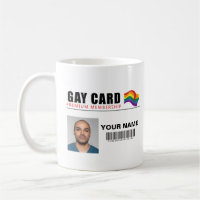 Personalised Gay Card Premium Membership Identity 