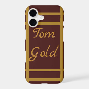 Personalised Golden Wine