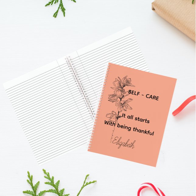 Personalised Gratitude Journal - Self Care  (Creator Uploaded)