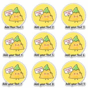 Personalised Great Job Fun Teacher Reward Stickers
