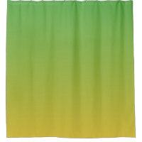 Personalised green and yellow ombre