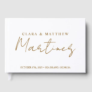 Personalised Guest Book Wedding Reception custom 