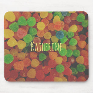 Personalised Gumdrops Candy Mouse Pad
