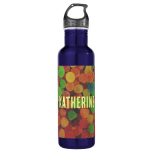 Personalised Gumdrops Stainless Quirky 710 Ml Water Bottle