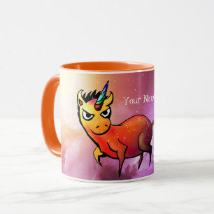 Personalised Inter-Galactic Mars Landing Unicorn Mug