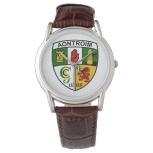 Personalised Irish County Men's Watches Antrim.