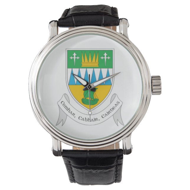 Personalised Irish County Men's Watches Co.Kerry. (Front)