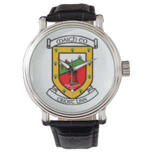 Personalised Irish County Men's Watches Co.Mayo.