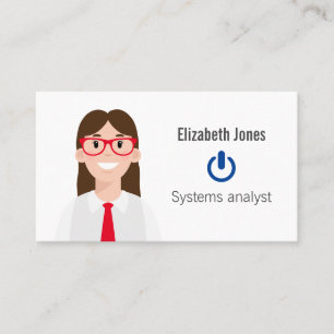 Personalised IT Avatar Business Card
