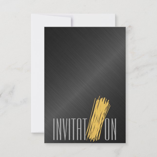 Personalised Italian Food Dinner Invitation (Front)