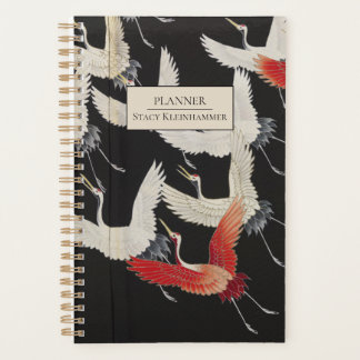 Personalised Japanese Cranes Planner
