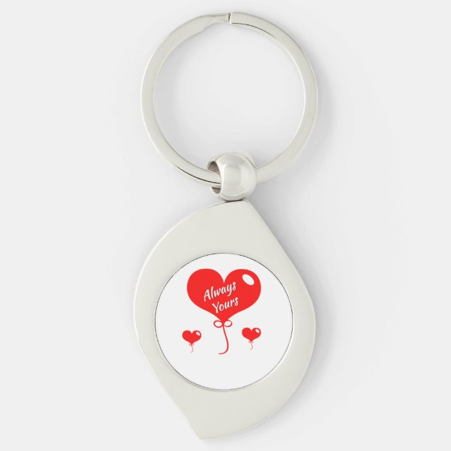Personalised Keychain For Girlfriend-Boyfriend (Front)