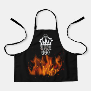 Personalised King of the BBQ Apron