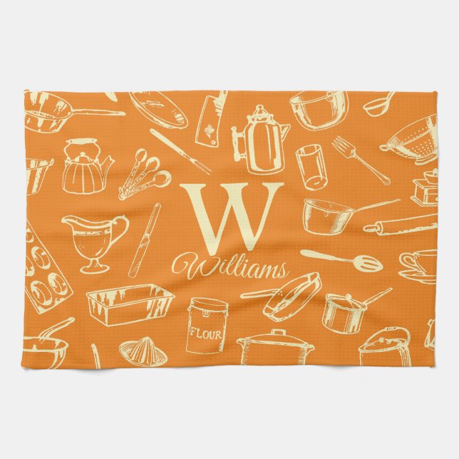 Personalised Kitchen Towel (Horizontal)